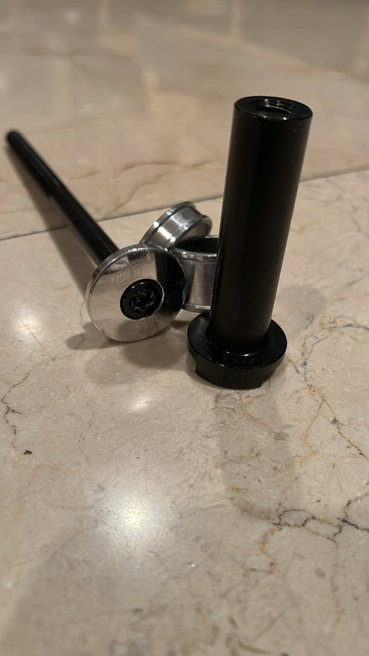 Polished Chrome Warp 9 Stem Lock