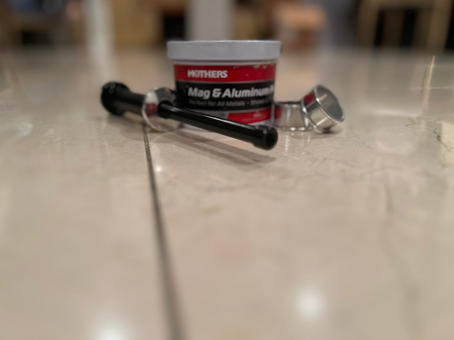 Polished Chrome Warp 9 Stem Lock